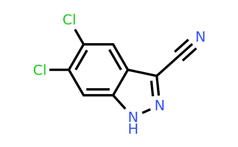 CAS 885278-39-7 | 5,6-Dichloro-1H-indazole-3-carbonitrile