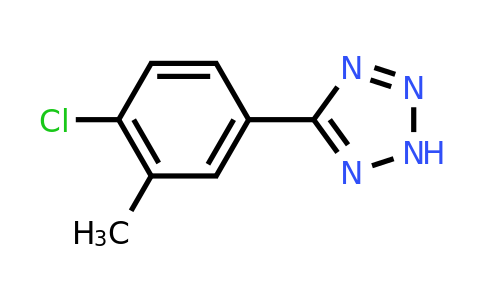 CAS 885278-43-3 | 5-(4-Chloro-3-methyl-phenyl)-2H-tetrazole