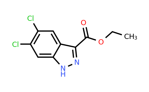 CAS 885278-50-2 | Ethyl 5,6-dichloro-1H-indazole-3-carboxylate