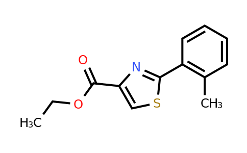 CAS 885278-51-3 | 2-(O-Tolyl)-thiazole-4-carboxylic acid ethyl ester