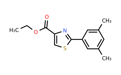 CAS 885278-63-7 | 2-(3,5-Dimethyl-phenyl)-thiazole-4-carboxylic acid ethyl ester