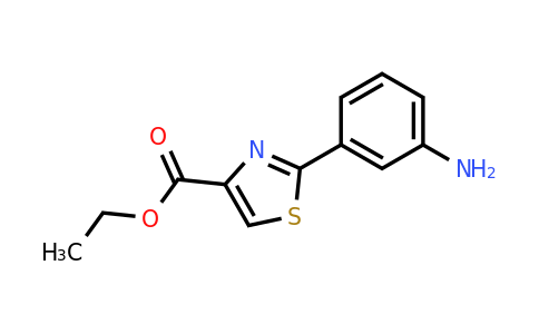 CAS 885278-66-0 | 2-(3-Amino-phenyl)-thiazole-4-carboxylic acid ethyl ester