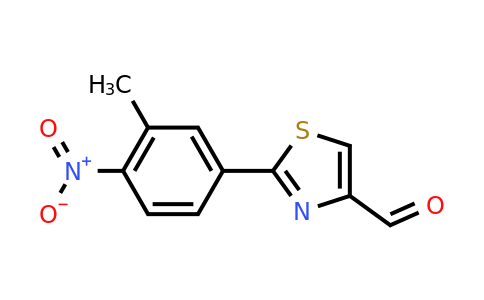 CAS 885278-90-0 | 2-(3-Methyl-4-nitro-phenyl)-thiazole-4-carbaldehyde
