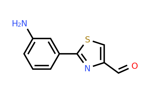 CAS 885278-99-9 | 2-(3-Amino-phenyl)-thiazole-4-carbaldehyde