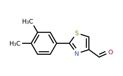 CAS 885279-05-0 | 2-(3,4-Dimethyl-phenyl)-thiazole-4-carbaldehyde