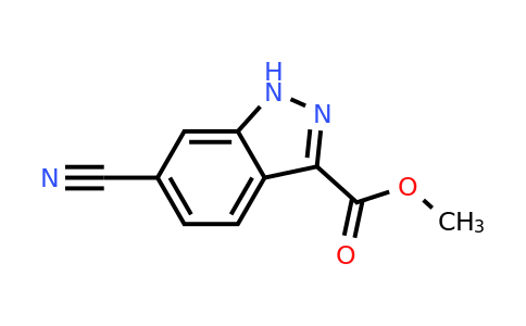 CAS 885279-07-2 | Methyl 6-cyano-1H-indazole-3-carboxylate