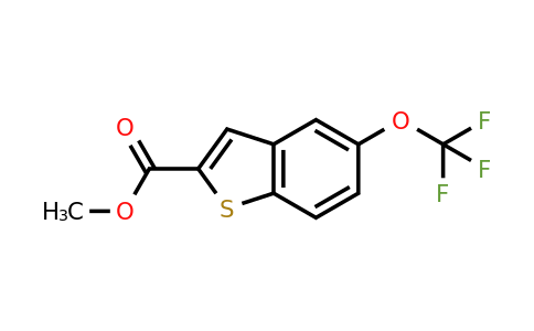 CAS 885279-16-3 | 5-Trifluoromethoxy-benzo[b]thiophene-2-carboxylic acid methyl ester