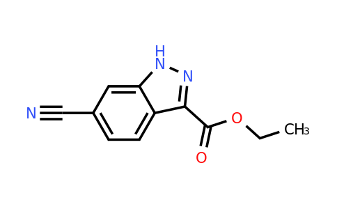 CAS 885279-19-6 | Ethyl 6-cyano-1H-indazole-3-carboxylate