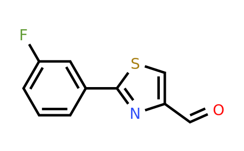 CAS 885279-20-9 | 2-(3-Fluorophenyl)thiazole-4-carbaldehyde