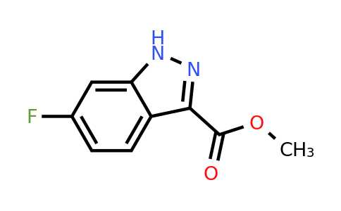 CAS 885279-26-5 | methyl 6-fluoro-1H-indazole-3-carboxylate