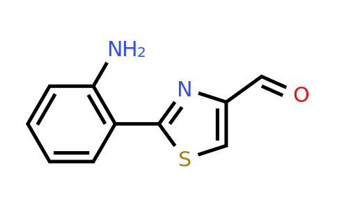 CAS 885279-31-2 | 2-(2-Amino-phenyl)-thiazole-4-carbaldehyde