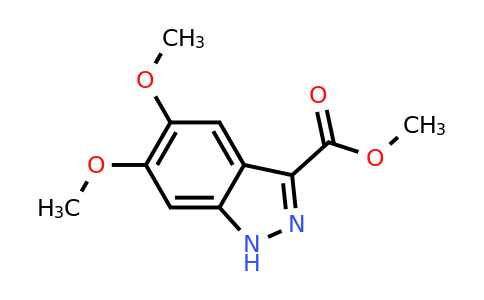 CAS 885279-34-5 | Methyl 5,6-dimethoxy-1H-indazole-3-carboxylate