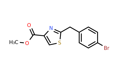 CAS 885279-50-5 | 2-(4-Bromo-benzyl)-thiazole-4-carboxylic acid methyl ester