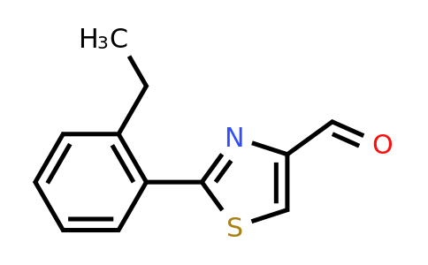 CAS 885279-53-8 | 2-(2-Ethyl-phenyl)-thiazole-4-carbaldehyde