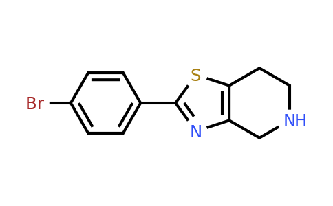 CAS 885279-57-2 | 2-(4-Bromo-phenyl)-4,5,6,7-tetrahydro-thiazolo[4,5-C]pyridine