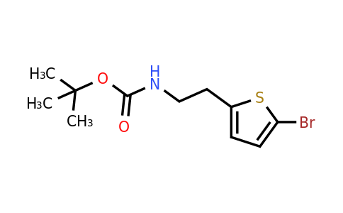 CAS 885279-60-7 | [2-(5-Bromo-thiophen-2-yl)-ethyl]-carbamic acid tert-butyl ester