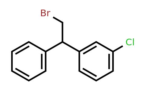CAS 885279-71-0 | 1-(2-Bromo-1-phenyl-ethyl)-3-chloro-benzene