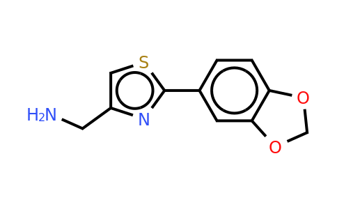 CAS 885279-79-8 | C-(2-benzo[1,3]dioxol-5-YL-thiazol-4-YL)-methylamine
