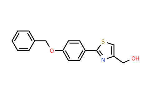 CAS 885279-89-0 | [2-(4-Benzyloxy-phenyl)-thiazol-4-YL]-methanol