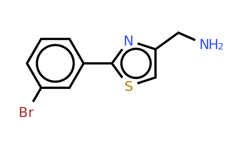 CAS 885279-93-6 | C-[2-(3-bromo-phenyl)-thiazol-4-YL]-methylamine