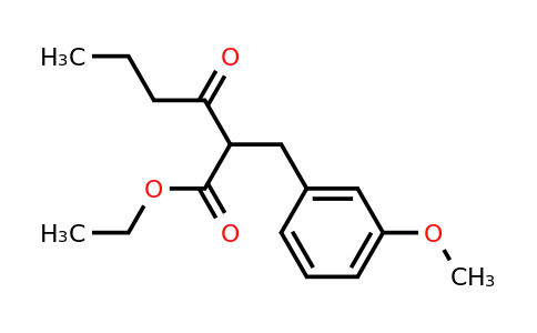 2-(3-Methoxy-benzyl)-3-oxo-hexanoic acid ethyl ester