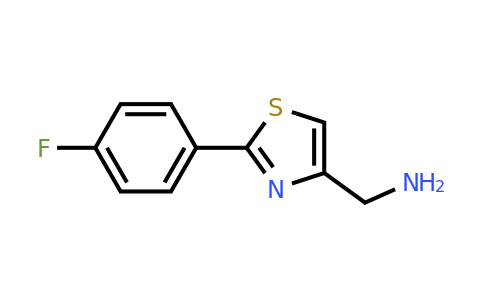 CAS 885280-17-1 | 2-(4-Fluorophenyl)-4-thiazolemethanamine