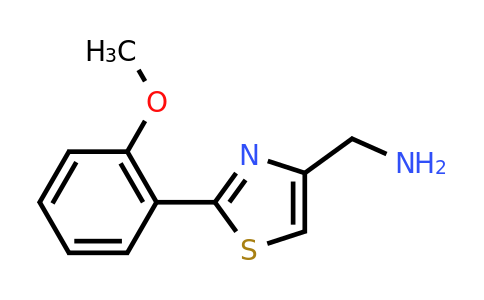 CAS 885280-27-3 | (2-(2-Methoxyphenyl)thiazol-4-YL)methanamine
