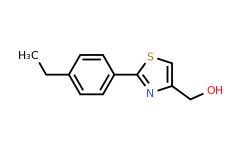 CAS 885280-43-3 | [2-(4-Ethyl-phenyl)-thiazol-4-YL]-methanol