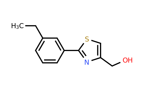 CAS 885280-47-7 | [2-(3-Ethyl-phenyl)-thiazol-4-YL]-methanol