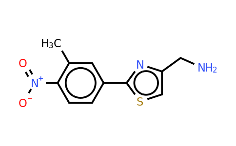 CAS 885280-61-5 | C-[2-(3-methyl-4-nitro-phenyl)-thiazol-4-YL]-methylamine