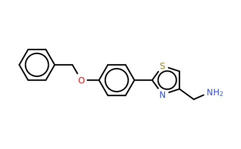 CAS 885280-65-9 | C-[2-(4-benzyloxy-phenyl)-thiazol-4-YL]-methylamine
