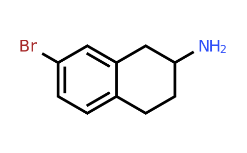 CAS 885280-71-7 | 7-Bromo-1,2,3,4-tetrahydro-naphthalen-2-ylamine