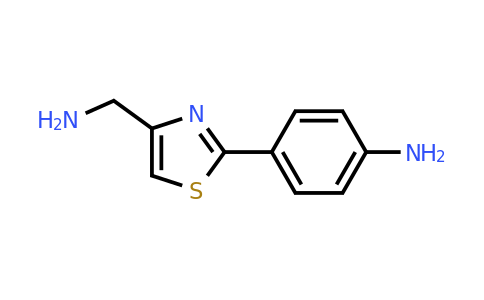 4-(4-Aminomethyl-thiazol-2-YL)-phenylamine
