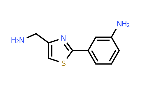 CAS 885280-76-2 | 3-(4-Aminomethyl-thiazol-2-YL)-phenylamine