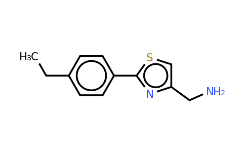 CAS 885280-80-8 | C-[2-(4-ethyl-phenyl)-thiazol-4-YL]-methylamine
