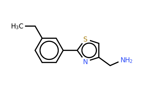 CAS 885280-88-6 | C-[2-(3-ethyl-phenyl)-thiazol-4-YL]-methylamine