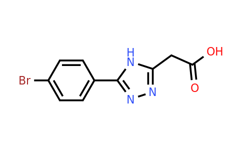 CAS 885281-00-5 | [5-(4-Bromo-phenyl)-4H-[1,2,4]triazol-3-YL]-acetic acid
