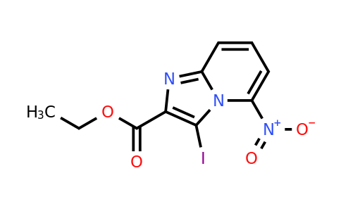 CAS 885281-38-9 | 3-Iodo-5-nitro-imidazo[1,2-a]pyridine-2-carboxylic acid ethyl ester