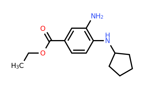 CAS 885312-80-1 | Ethyl 3-amino-4-(cyclopentylamino)benzoate