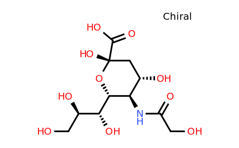CAS 885329-49-7 | (2S,4S,5R,6R)-2,4-Dihydroxy-5-(2-hydroxyacetamido)-6-((1R,2R)-1,2,3-trihydroxypropyl)tetrahydro-2H-pyran-2-carboxylic acid