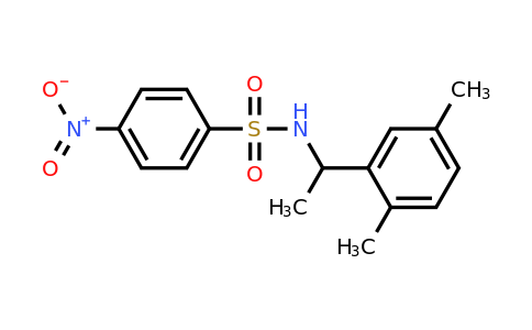CAS 885420-44-0 | N-(1-(2,5-Dimethylphenyl)ethyl)-4-nitrobenzenesulfonamide