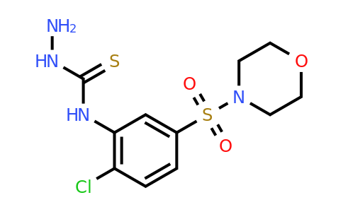CAS 885458-84-4 | 3-amino-1-[2-chloro-5-(morpholine-4-sulfonyl)phenyl]thiourea
