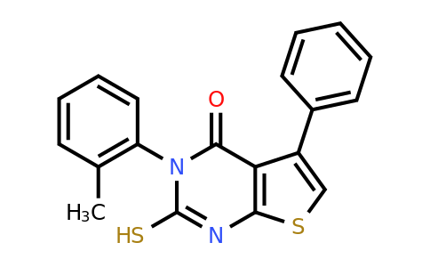 CAS 885459-79-0 | 3-(2-methylphenyl)-5-phenyl-2-sulfanyl-3H,4H-thieno[2,3-d]pyrimidin-4-one