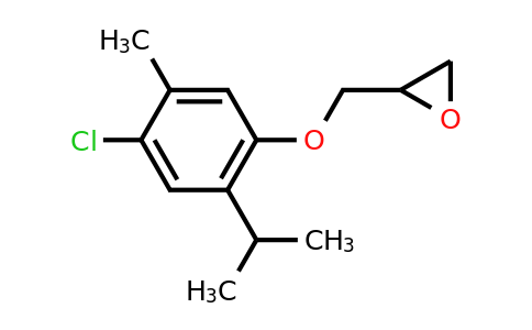 CAS 885460-66-2 | 2-{[4-chloro-5-methyl-2-(propan-2-yl)phenoxy]methyl}oxirane