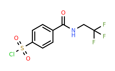 CAS 885460-85-5 | 4-[(2,2,2-trifluoroethyl)carbamoyl]benzene-1-sulfonyl chloride