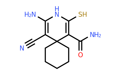 CAS 885460-90-2 | 4-amino-5-cyano-2-sulfanyl-3-azaspiro[5.5]undeca-1,4-diene-1-carboxamide