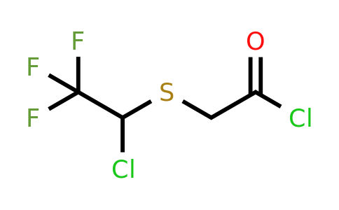 2-[(1-chloro-2,2,2-trifluoroethyl)sulfanyl]acetyl chloride