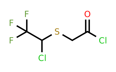 CAS 885461-00-7 | 2-[(1-chloro-2,2,2-trifluoroethyl)sulfanyl]acetyl chloride