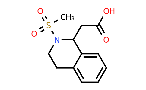 CAS 885461-46-1 | 2-(2-methanesulfonyl-1,2,3,4-tetrahydroisoquinolin-1-yl)acetic acid