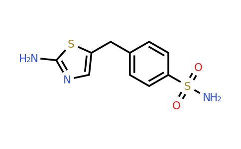 CAS 885461-57-4 | 4-[(2-amino-1,3-thiazol-5-yl)methyl]benzene-1-sulfonamide